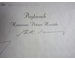 Original WW2 Ante Pavelic documents signatures