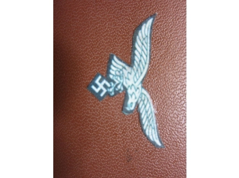 Third Reich Luftwaffe leather Fotoalbum WW2