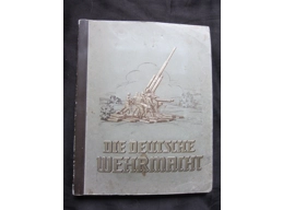 Original cigarette card album the German Wehrmacht 1936