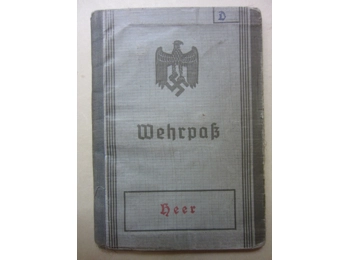 original german wehmacht WW2 soldier book
