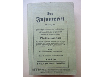 German Wehrmacht infantry teaching book der Infanterist