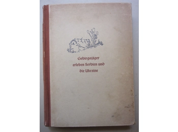 WW2 German mountain troops book Ukraine Serbia