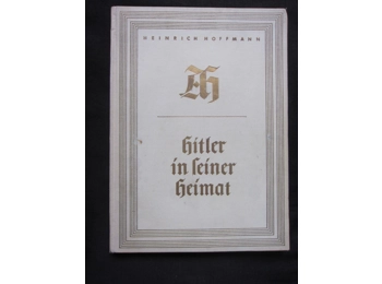 EXTREMELY RARE THIRD REICH DELUXE PHOTO BOOK – HITLER IN HIS HOMELAND