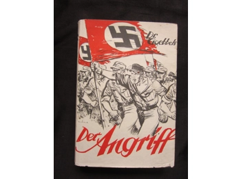 RARE THIRD REICH BOOK “THE ATTACK: ESSAYS FROM THE FIGHT TIME”