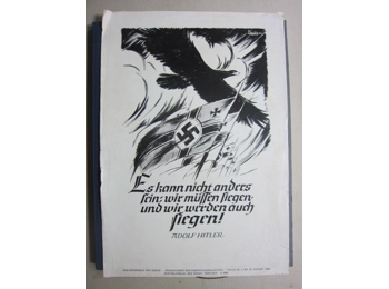 11 original NSDAP weekly nazi propaganda posters