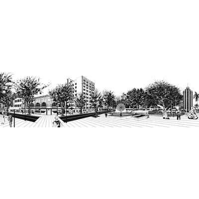 Kings Cross - El Alamain fountain