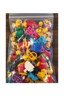 Mini Figures- 20 Bulk Assorted Girls Figures