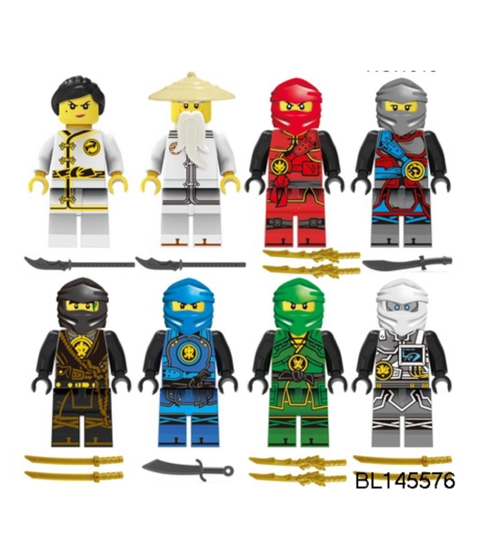 Generic Ninjas Figures- 20