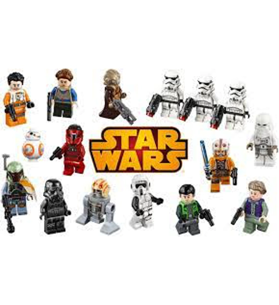 Generic Star Wars Mini Figures- 20 Assorted