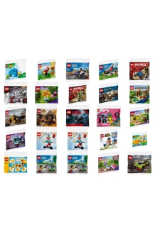 Lego Assorted Poly Bags- Pack of 10