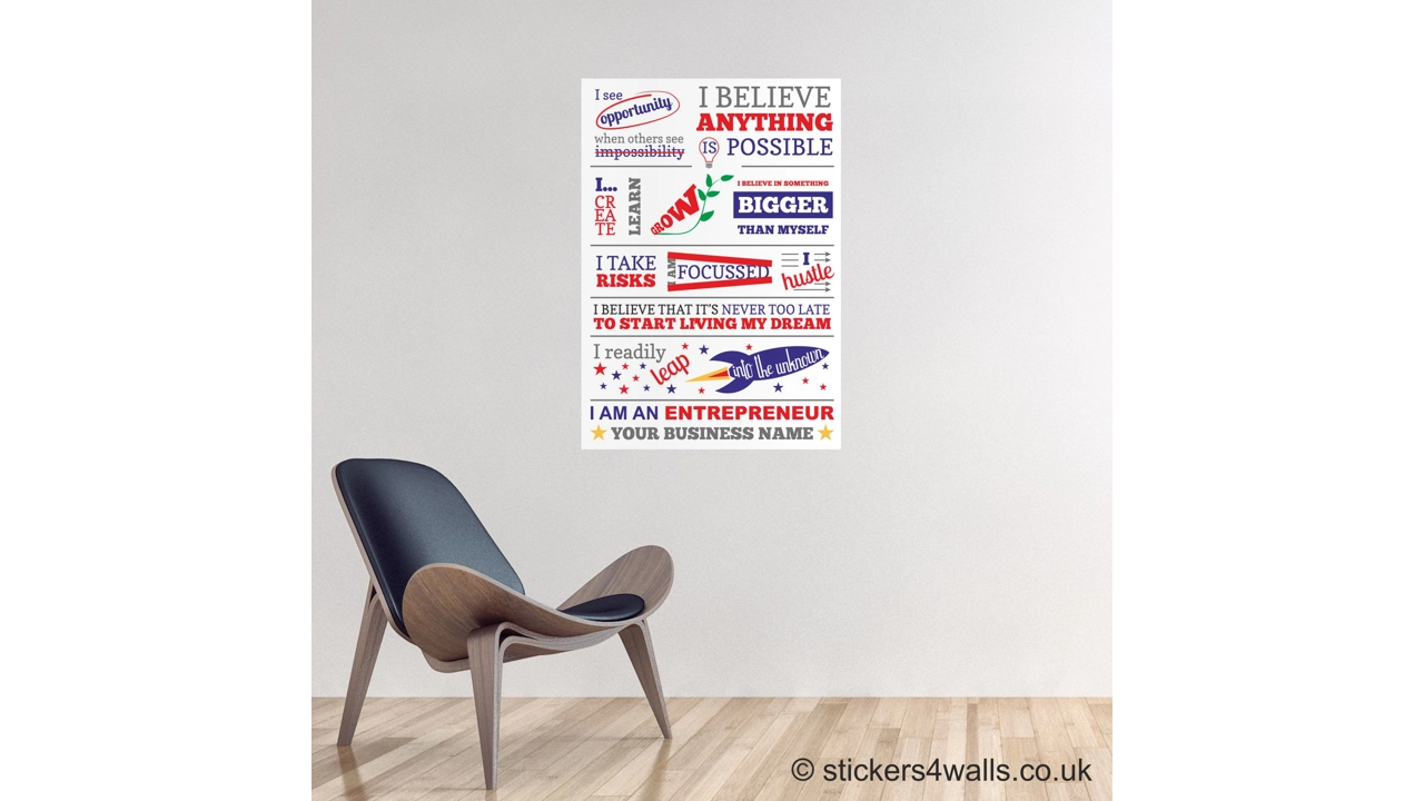 Entrepreneur Wall Graph..