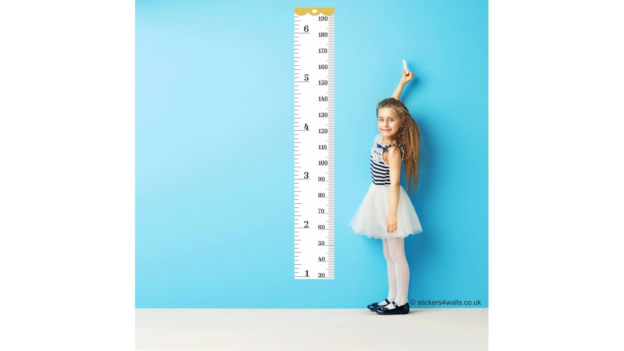 TAPE MEASURE HEIGHT CHART WA..