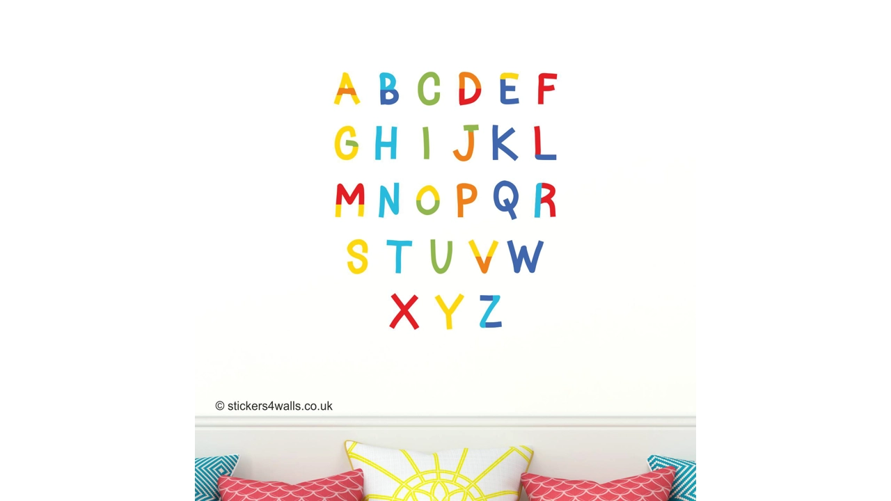 ALPHABET AND NUMBER WAL..