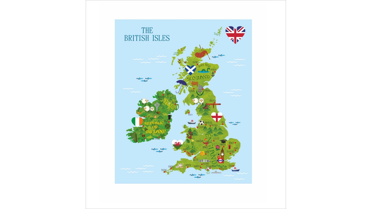 British Isles Fabric Wa..
