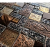 11x Nature Stone Metal Glass Copper Mosaic Wall Tile Plus Brown Grout