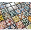 Multi Colour Traditional Moroccan Ceramic Mosaic Wall Tile