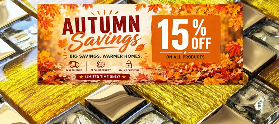 Save 15% on MosaicTiles Free Delivery