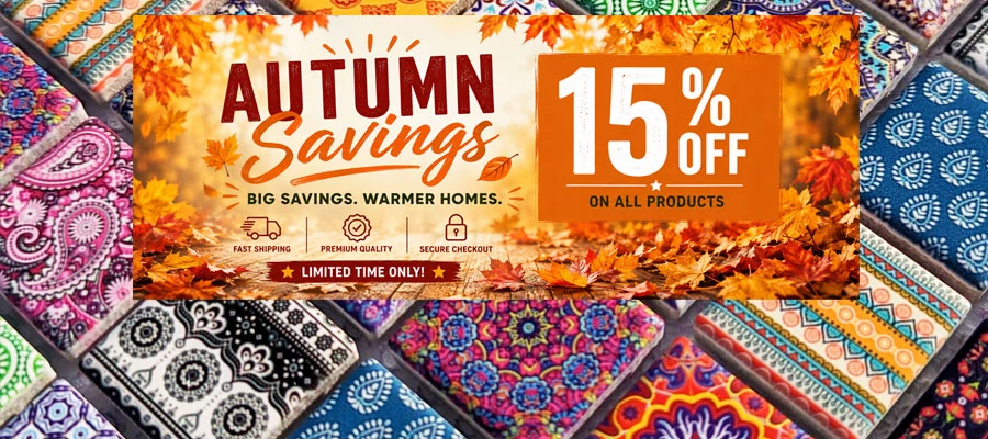Save 15% on MosaicTiles Free Delivery