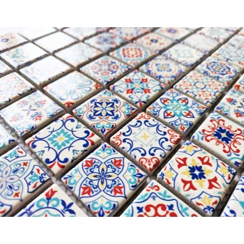 Classic Moroccan Multi Colour Turkish Arabic Mosaic Wall Tile