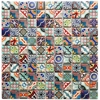 11x Modern Moroccan Mosaic Wall Tile + Grout