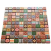 Ethnic Moroccan African Indian Aboriginal Mosaic Wall Tile