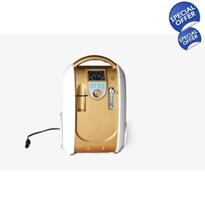 5 LPM Portable Oxygen Concentrator Ultra Quiet - Healthy ION Option