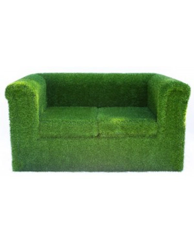 Two Seater Grass Sofa hire
