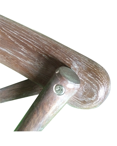 Cross Back Oak Chair Hire