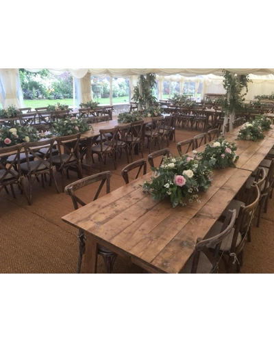 Vintage Trestle Table