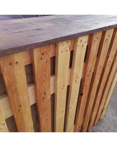Rustic Pallet Bar Hire