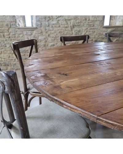 Round Rustic Table hire