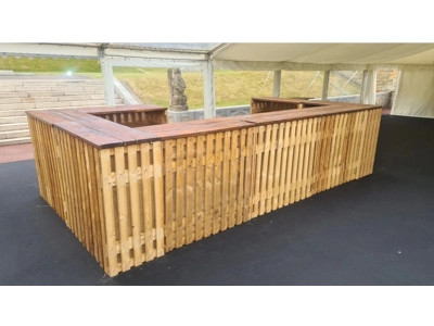 Rustic Pallet Bar Hire