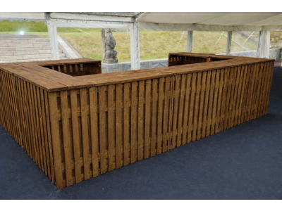 Rustic Pallet Bar Hire