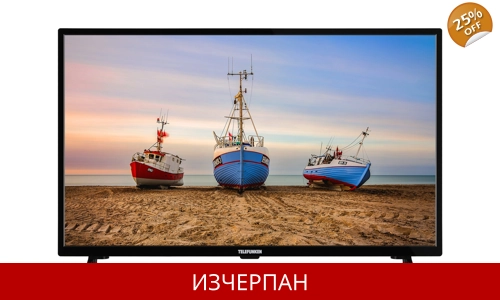 Telefunken XH32N550S LCD-LED телевизор (80 см/32 инча, HD-ready, троен тунер, USB медиен плейър, CL)