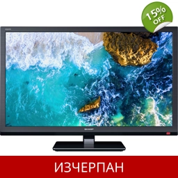 LED телевизор Sharp 1T-C24EAx (60 см/24 инча, готов за HD)