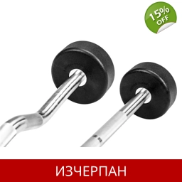 Фитнес Комплект PRO с Фиксирани Тежести 45 кг