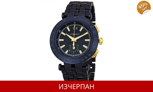 Часовник Versace V-Race Series Quartz Chronograph VAH05-0016