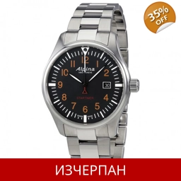 Часовник Alpina Startimer Pilot Series Navy Quartz Chronog..