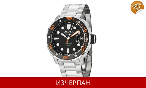 Часовник Alpina Extreme Diver 300 Series Quartz Chronograph 240LBO3V6B