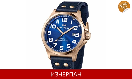 Часовник TW Steel Pilot Series Quartz Chronograph TW405