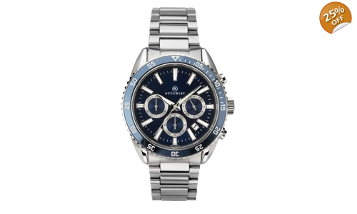 ACCURIST SIGNATURE SERIES MEN S CHRONOGRAPH WATCH