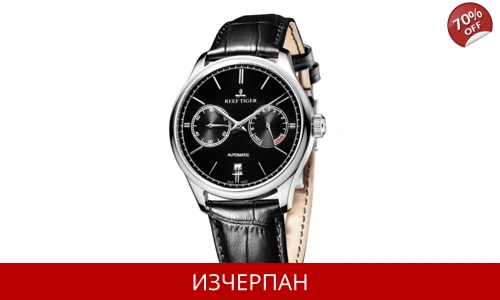 Часовник Reef Tiger Seattle Walker Series Automatic Chronograph RGA1620-YBB
