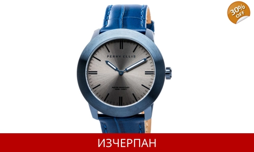 Часовник Perry Ellis Slim Line Quartz Chronograph 053475484578