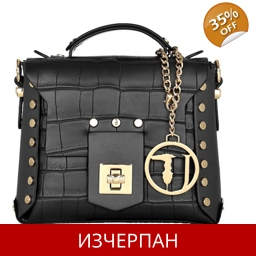 Дамска Кожена Чанта Trussardi Jeans