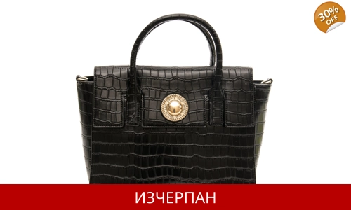 Дамска Пазарска Чанта VERSACE Jeans от Крокодилска Кожа