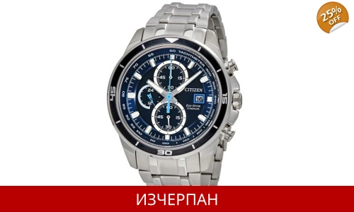 Часовник Citizen Eco-Drive TI+IP Quartz Chronograph CA0349-51L