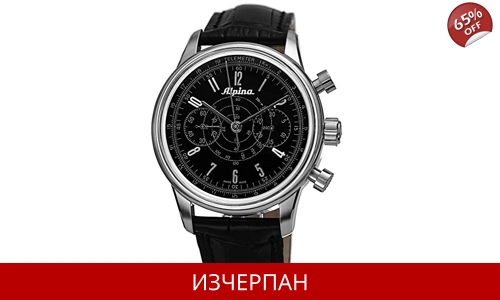 Часовник Alpina Alpiner Series Automatic Chronograph 550G5AQ6