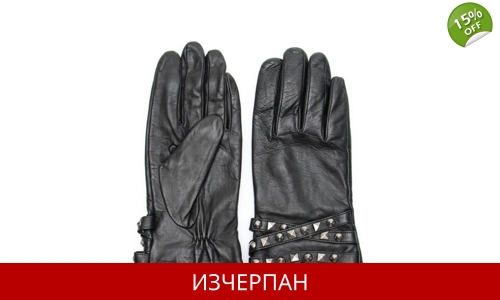 Дамски Кожени Ръкавици Tosca Blu