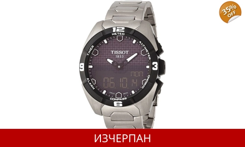 Часовнки Tissot T-Touch Series Expert Solar Quartz Chronograph T091.420.44.051.00