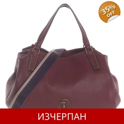 Дамска Кожена Чанта Trussardi Jeans